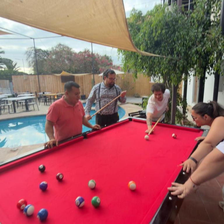 The Cool Hostel - Queen Room with Pool View - 1
