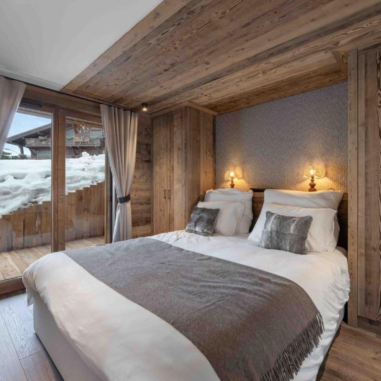 Megève : Appartement de luxe 115m², 6 pers, accès pistes, Wifi - FR-1-569-203 - Apartamento - 8