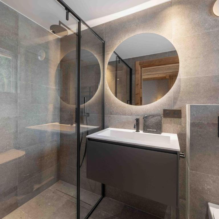 Megève : Appartement de luxe 115m², 6 pers, accès pistes, Wifi - FR-1-569-203 - Apartamento - 9