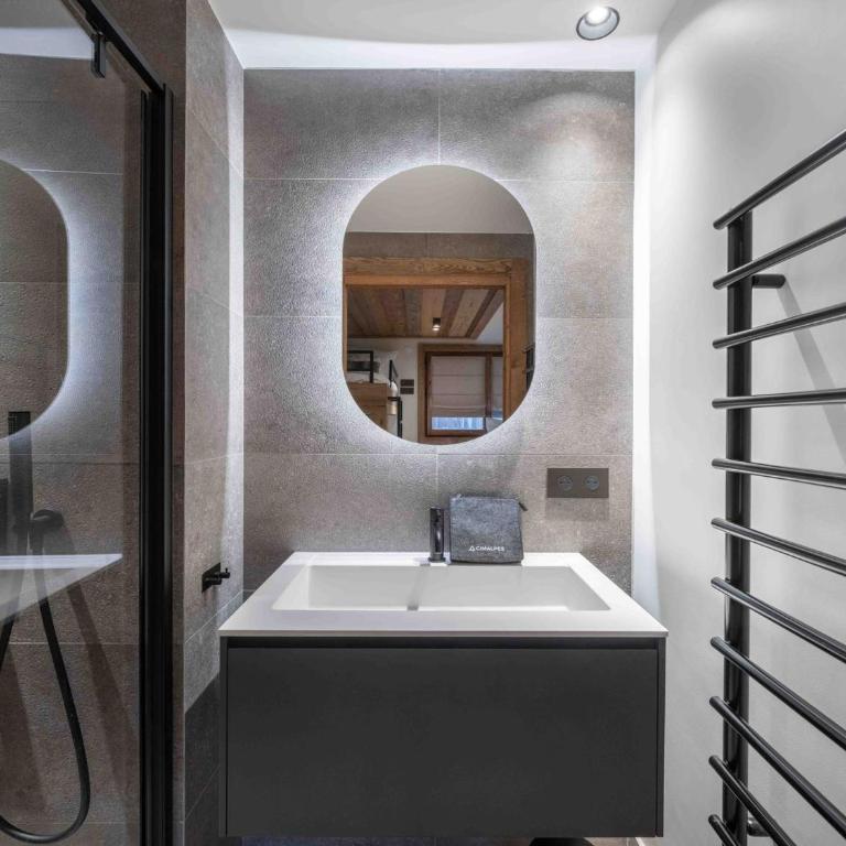 Megève : Appartement de luxe 115m², 6 pers, accès pistes, Wifi - FR-1-569-203 - Apartamento - 12