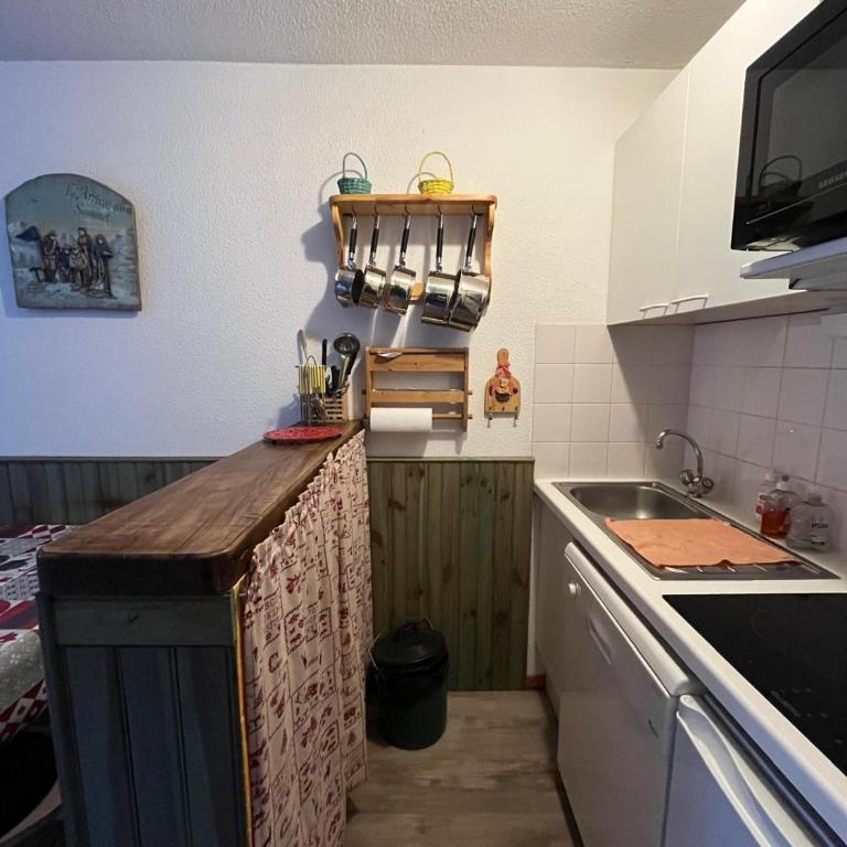 A Valfrejus,Proche des pistes, studio cabine tout confort - Appartement 1 Chambre - 5