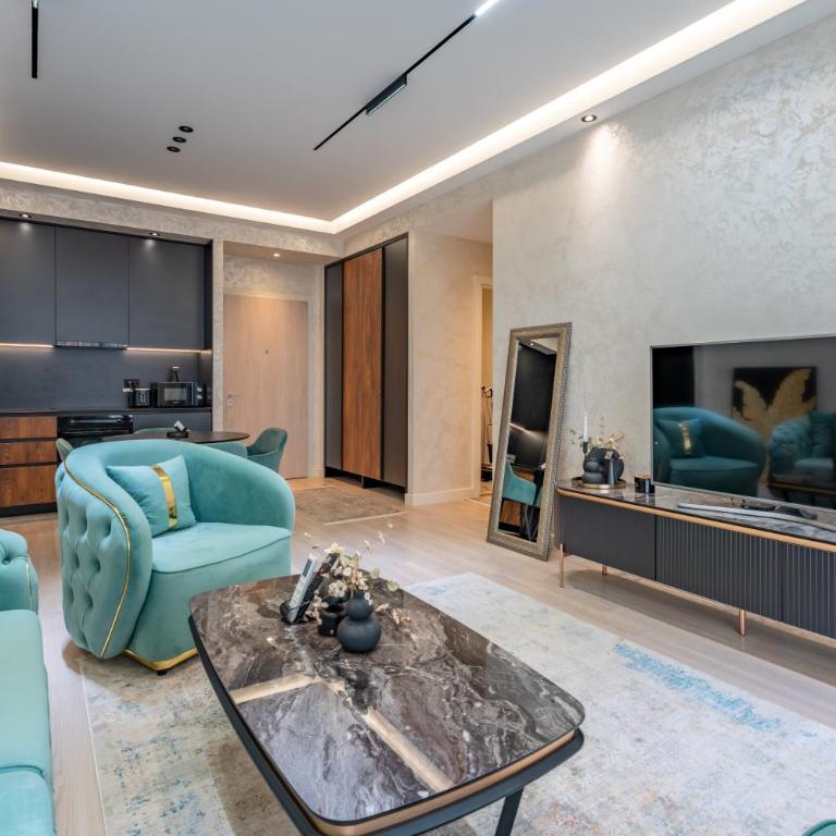 Lux apartment Belgrade Waterfront Savski venac-TC Galerija A1 Residence Bw - Two-Bedroom Apartment - 13