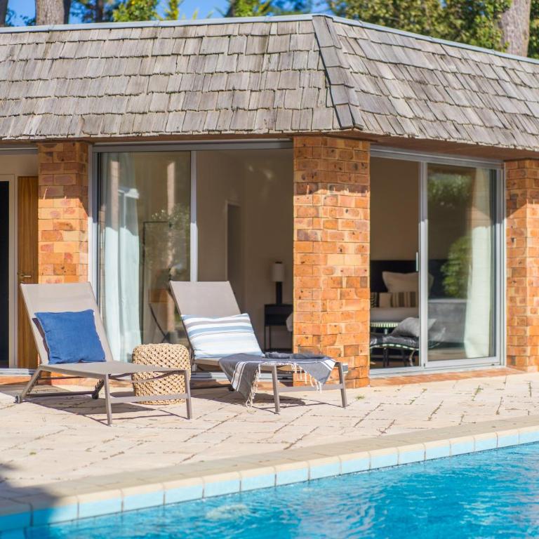 Péreire - Superbe villa à 50 mètres de la plage - Villa avec Piscine Privée - 30