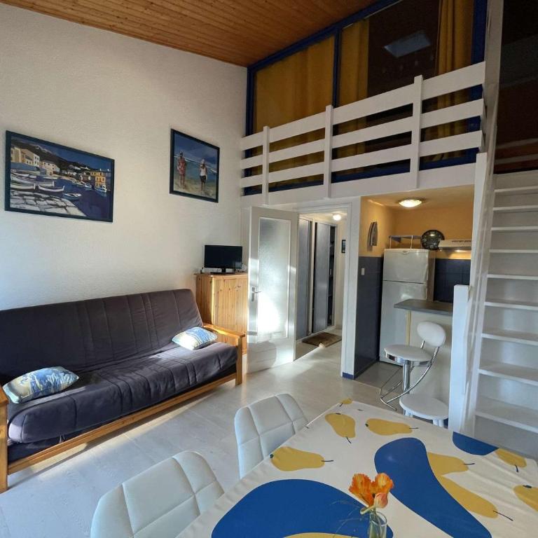 SJ245-028 - Appart Studio-mezz 4 à 5 couchages SAINT JEAN DE MONTS - Appartamento con 1 Camera da Letto e Balcone - 10