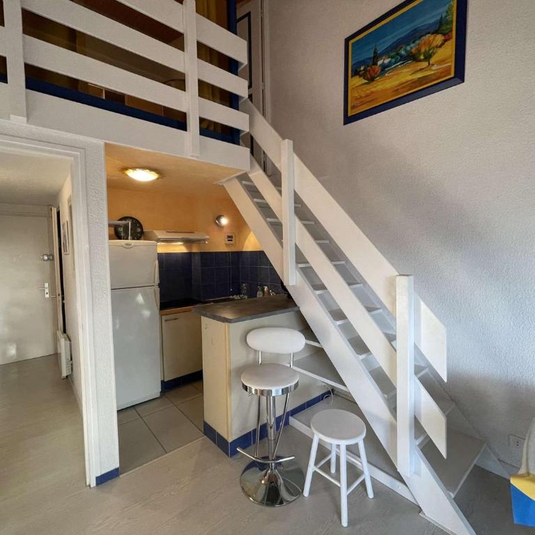 SJ245-028 - Appart Studio-mezz 4 à 5 couchages SAINT JEAN DE MONTS - Appartamento con 1 Camera da Letto e Balcone - 11