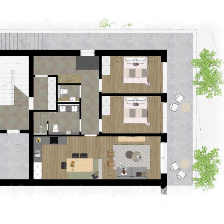 Appartement Villa Sonnberg - Apartment mit 2 Schlafzimmern - 8