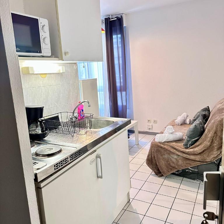 Studio équipé et cosy proche gare Grenoble - Apartment mit 1 Schlafzimmer - 8