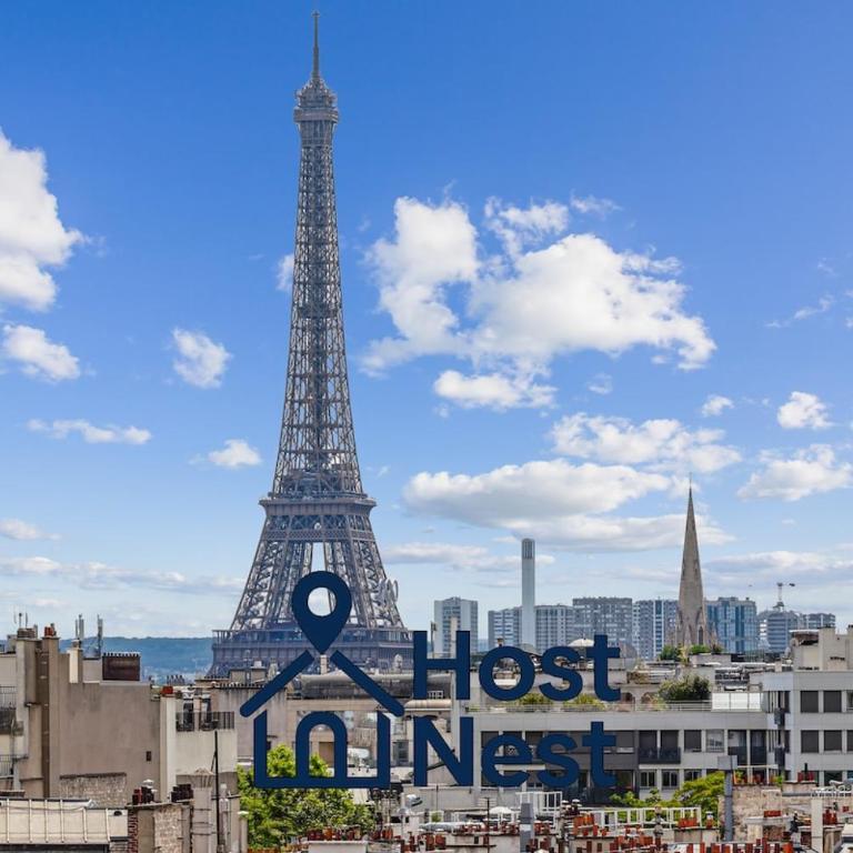 Charming Eiffel Tower view Nest in Paris 8th - Appartement 1 Chambre - 2