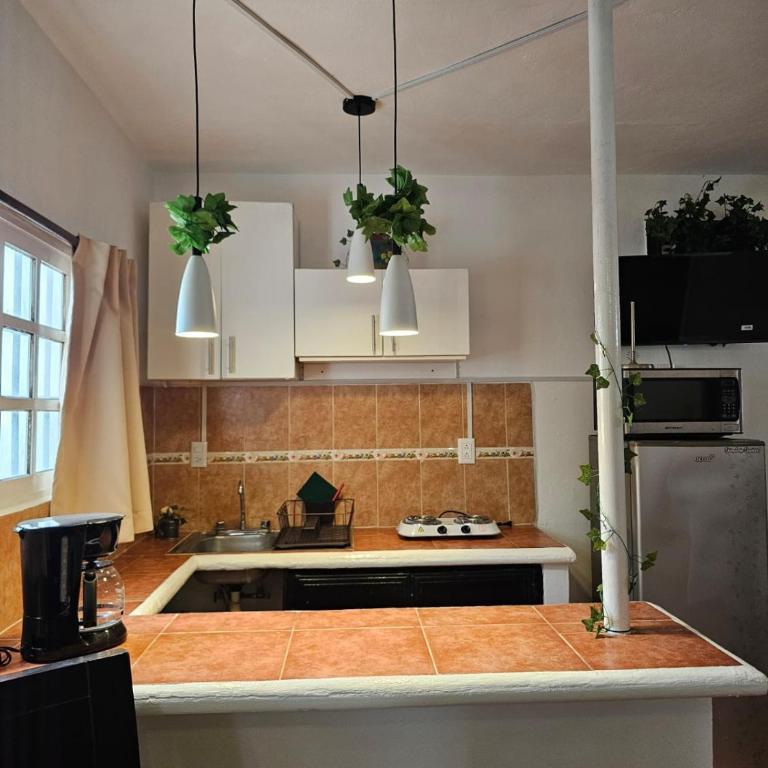 Bonito alojamiento con alberca en Cancún - Apartamento de 1 dormitorio - 9