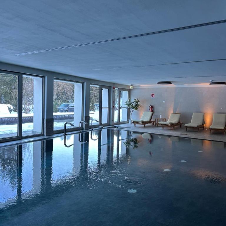 Petite Maison Du Coeur Champoluc - Spa, Gym e Aree relax - Appartement Supérieur avec Balcon - 17