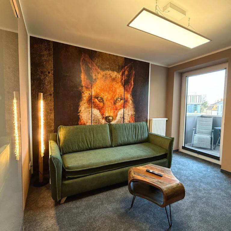 VYLD Fuchs Suite - Urban, Aufzug & Balkon - Apartment mit 1 Schlafzimmer - 12