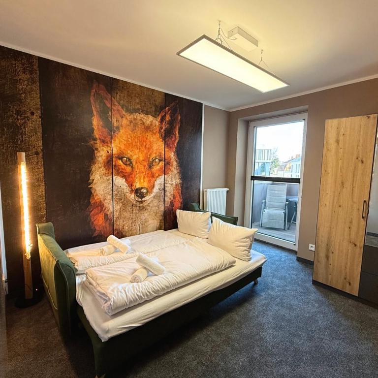 VYLD Fuchs Suite - Urban, Aufzug & Balkon - Apartment mit 1 Schlafzimmer - 18