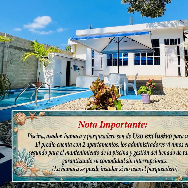 Apto con piscina a 7 min caminando de playa Bello Horizonte - Apartamento de 2 dormitorios - 7