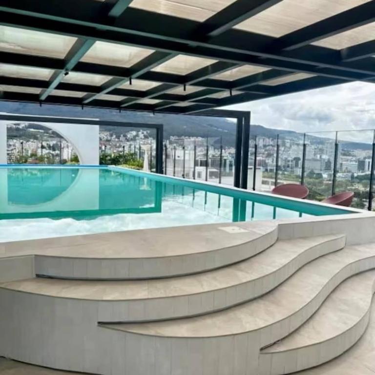 Apartamento de lujo en La Carolina, piso alto con jacuzzi y piscina - One-Bedroom Apartment - 13