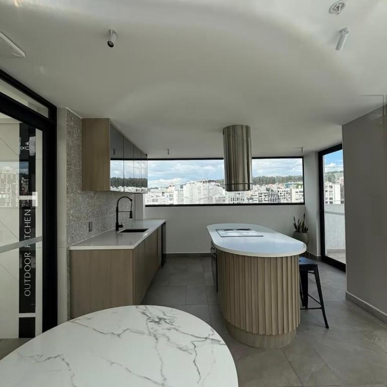 Apartamento de lujo en La Carolina, piso alto con jacuzzi y piscina - One-Bedroom Apartment - 48