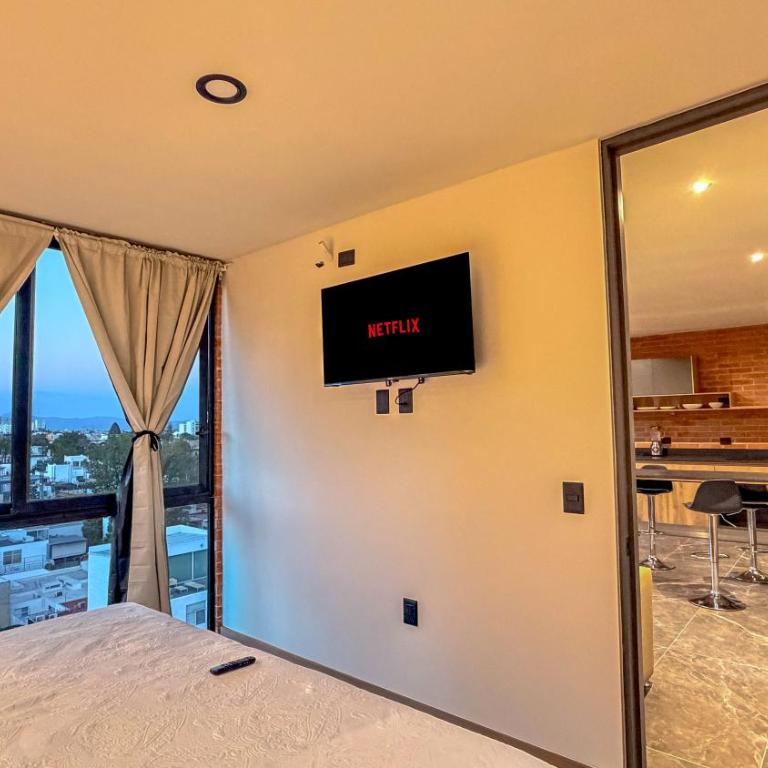 Suite para 5 con Vista, Pool, Gym, Col Americana 701 - Apartamento de 1 dormitorio - 12