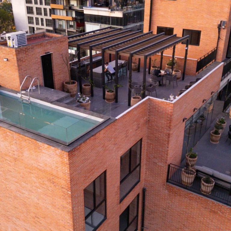 Suite para 5 con Vista, Pool, Gym, Col Americana 701 - Apartamento de 1 dormitorio - 15