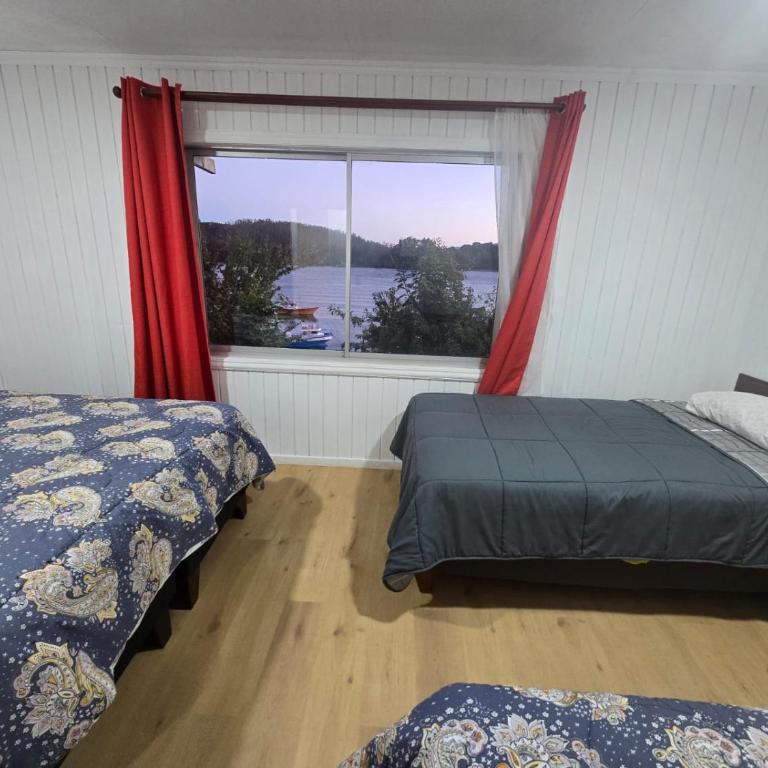 Cabañas con hermosa vista al rio - Three-Bedroom House - 7