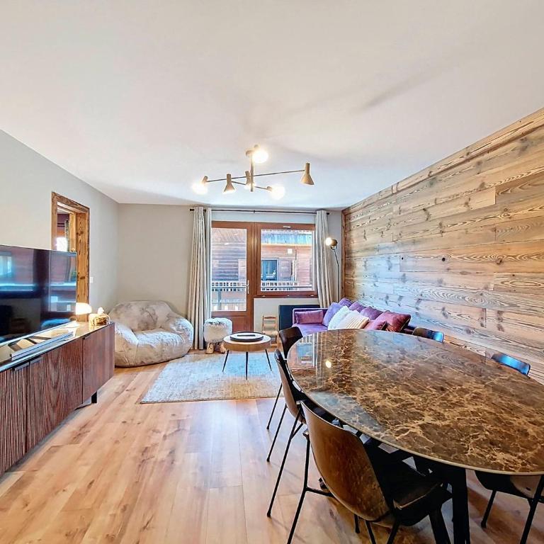 Appartement à La Clusaz - 6 pers, 3 pièces, parking privé - FR-1-818-113 - Apartamento - 1