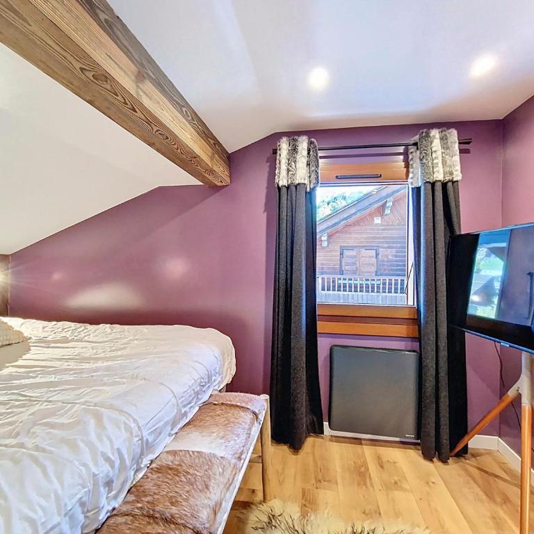 Appartement à La Clusaz - 6 pers, 3 pièces, parking privé - FR-1-818-113 - Apartamento - 6