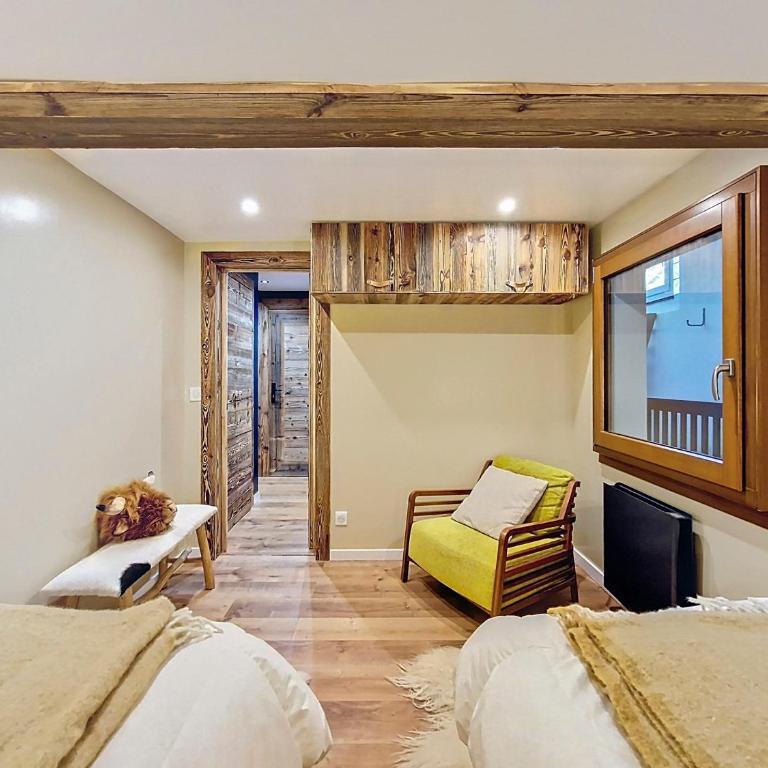 Appartement à La Clusaz - 6 pers, 3 pièces, parking privé - FR-1-818-113 - Apartamento - 8