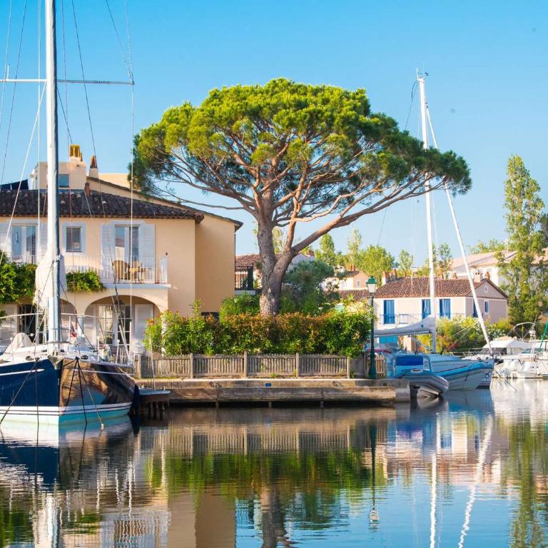Appartement rénové 2 pièces climatisé avec parking, grand balcon à Port Grimaud - FR-1-868-6 - Apartment - 6