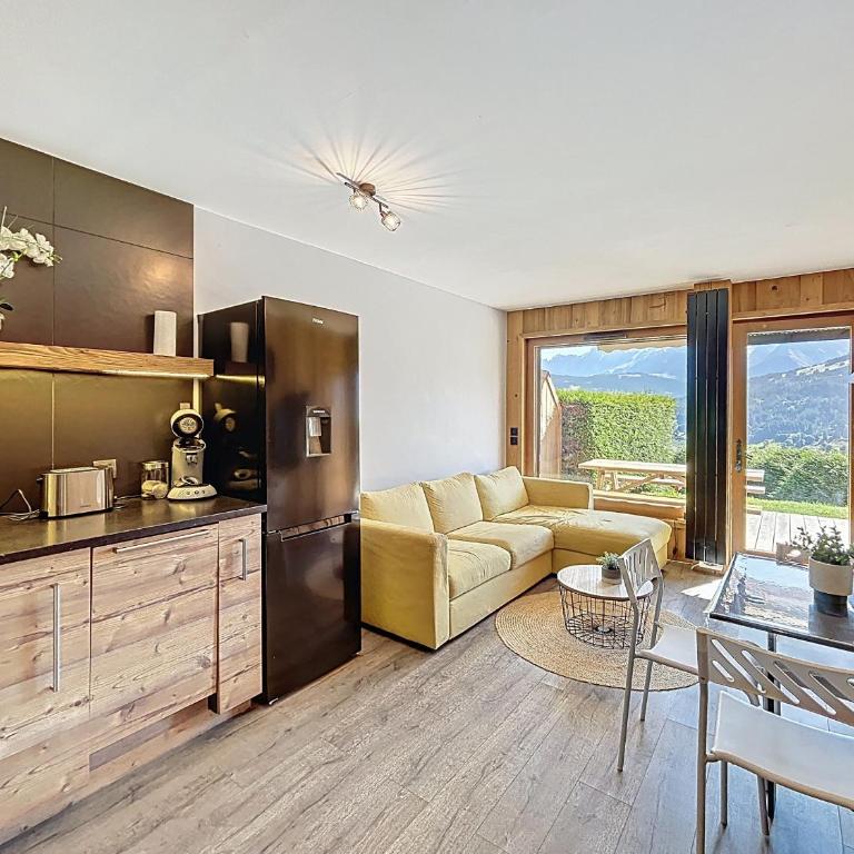 Appartement 2 pièces avec coin montagne, parking, vue Mont Blanc - Appartement 1 Chambre - 1