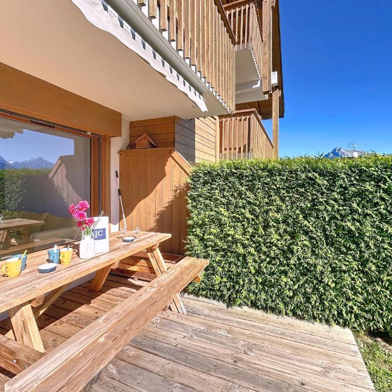 Appartement 2 pièces avec coin montagne, parking, vue Mont Blanc - Appartement 1 Chambre - 13