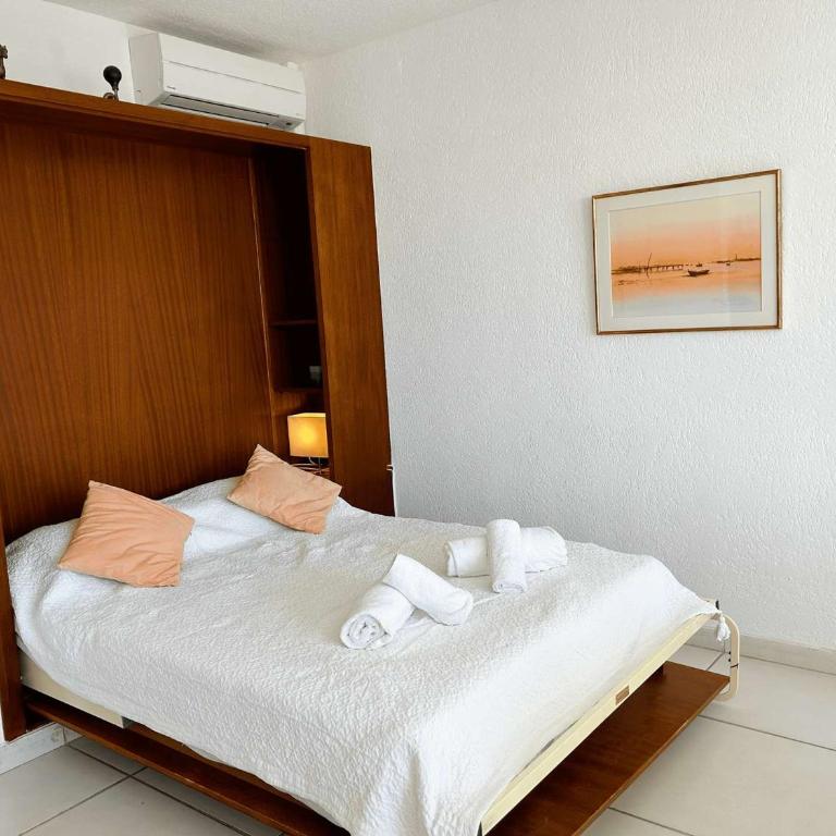 Studio climatisé en bord de mer avec parking à Port Grimaud - FR-1-868-27 - Studio - 5
