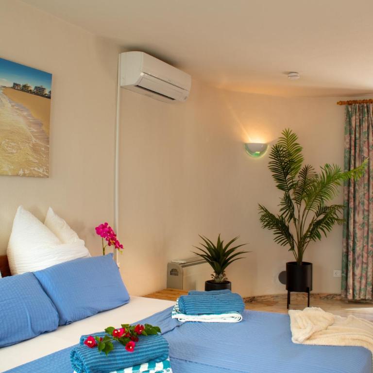 Beachside Villa for 12, 50m to Beach, Private Garden, BBQ, AC, Free WiFi and Parking - Villa con vistas al mar - 50