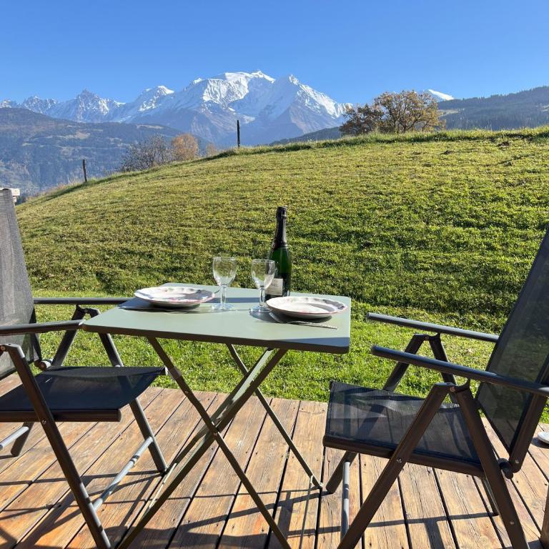 Terrasse du MtBlanc - Appartement avec Vue sur la Montagne - 1