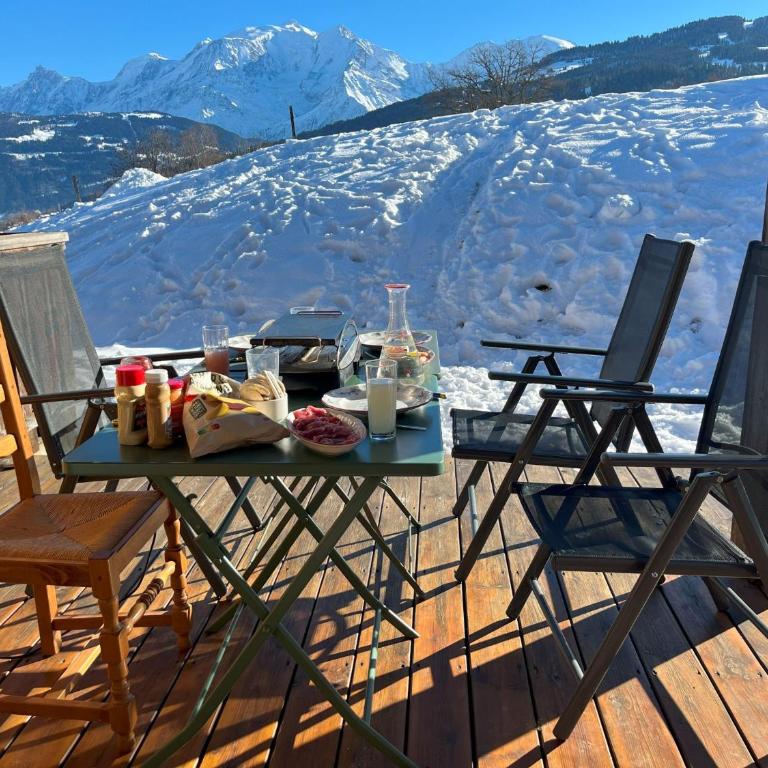 Terrasse du MtBlanc - Appartement avec Vue sur la Montagne - 2