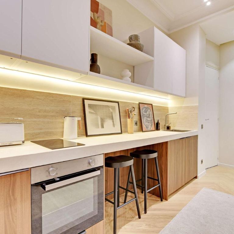 Petit Luxe Parisien - 2P - parc monceau - Appartement 1 Chambre - 7