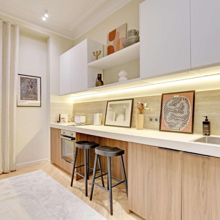 Petit Luxe Parisien - 2P - parc monceau - Appartement 1 Chambre - 8