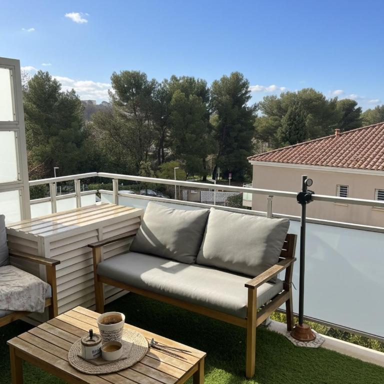 Appartement cosy avec terrasse - Appartamento con 1 Camera da Letto - 4