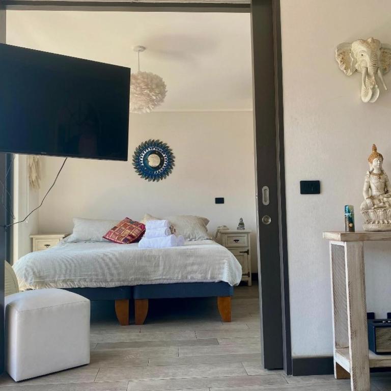 Vibe Oriente Spot Cama king Terraza y Piscina - Two-Bedroom Apartment - 9