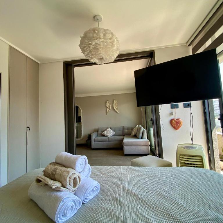 Vibe Oriente Spot Cama king Terraza y Piscina - Two-Bedroom Apartment - 10