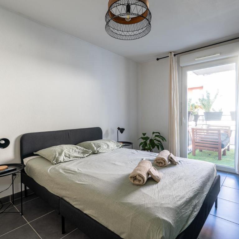 Charming 2-room apartment in Lavandou, terrace, parking, air conditioning - Apartment mit 1 Schlafzimmer - 11