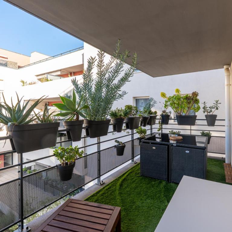 Charming 2-room apartment in Lavandou, terrace, parking, air conditioning - Apartment mit 1 Schlafzimmer - 20