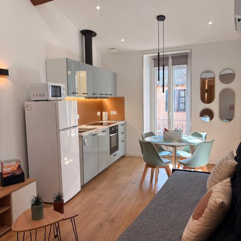 Charmant appartement au coeur de villeneuve loubet - Apartment mit 1 Schlafzimmer - 1