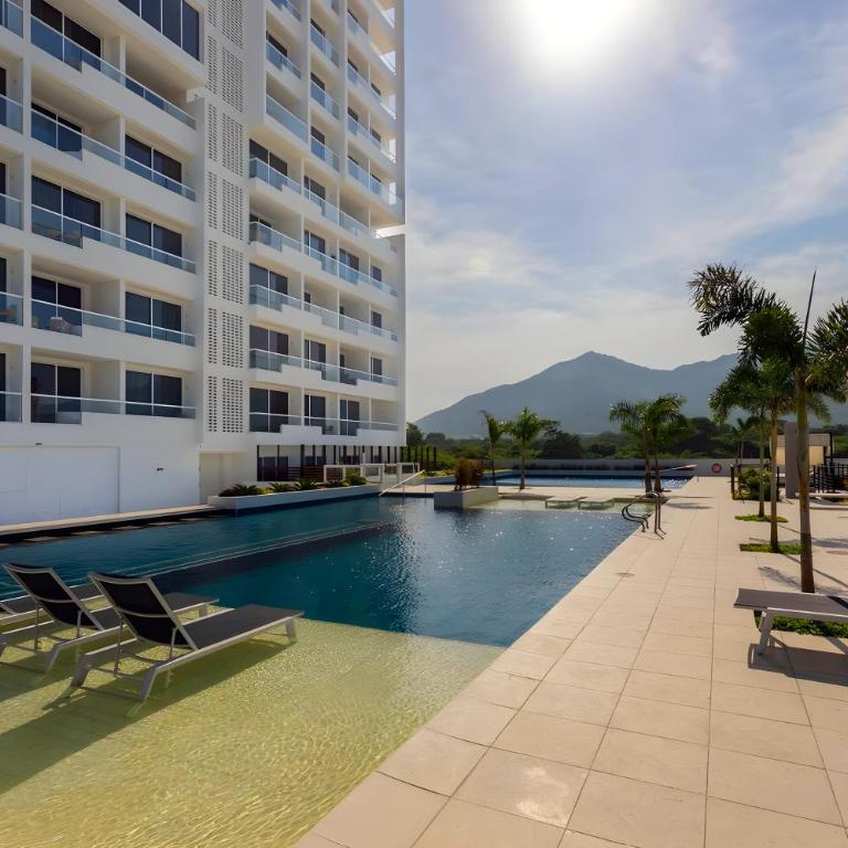 Suite Con Jacuzzi Privado Vista A Reserva Y Mar - Apartamento de 1 dormitorio con bañera de hidromasaje - 47