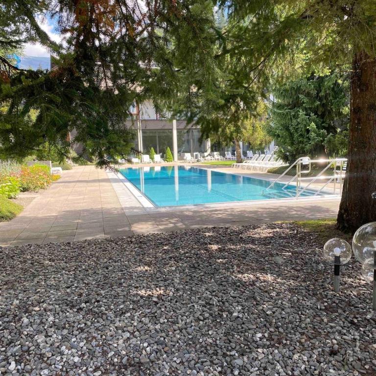 HappyLaax - Elegant Design Studio with Pool, Sauna, and Private Parking - Studio-Apartment mit 1 Doppelbett - 42
