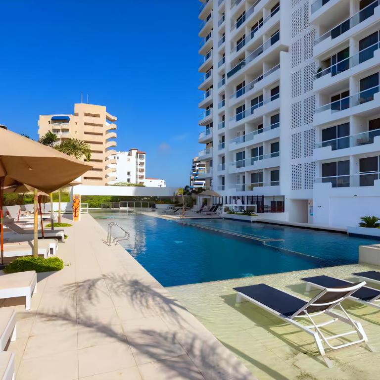 Suite Vista A Reserva y Mar Piso Alto En Bello Horizonte - One-Bedroom Apartment - 67