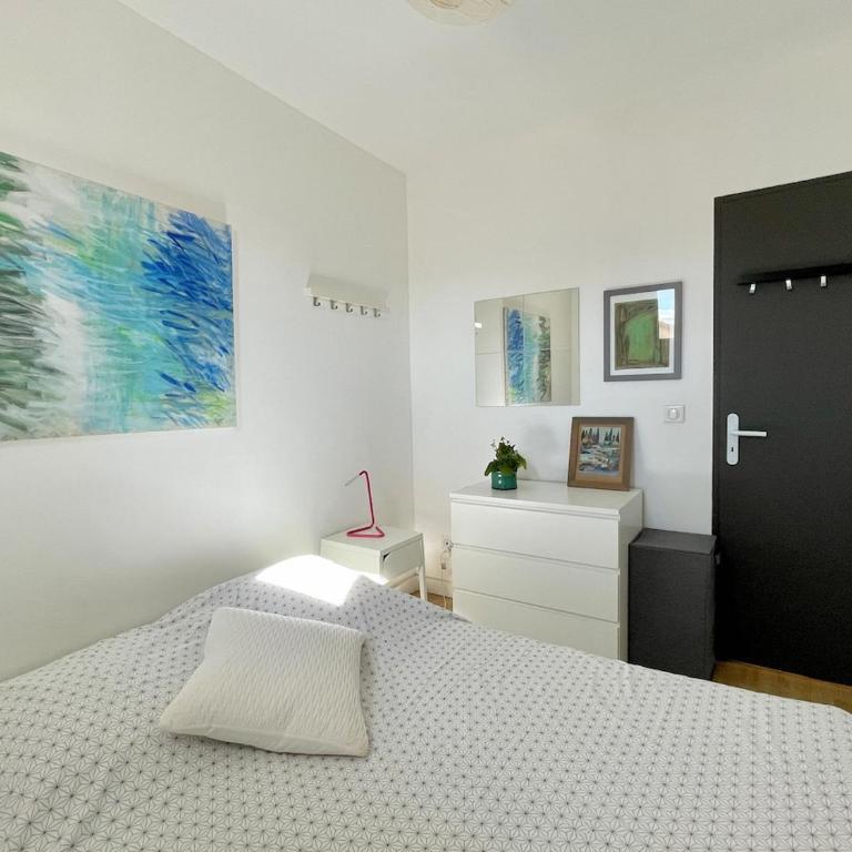 T2 climatisé Port de Sanary - grande terrasse - Apartamento de 1 dormitorio - 6