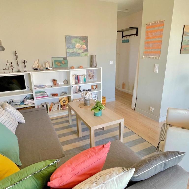 T2 climatisé Port de Sanary - grande terrasse - Apartamento de 1 dormitorio - 20