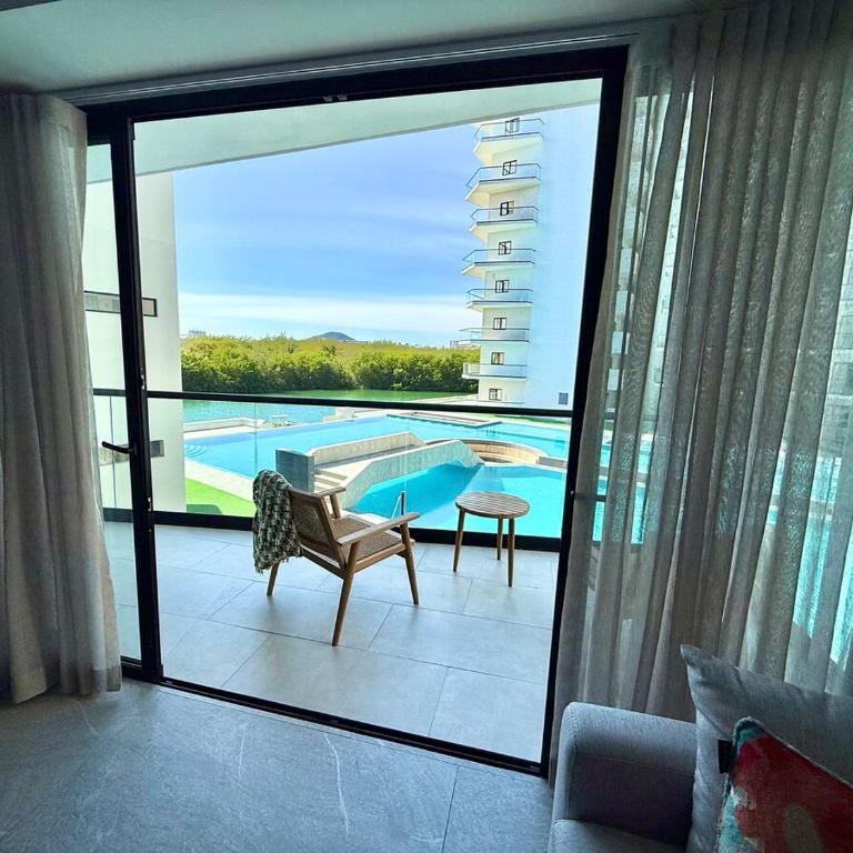 Nautilus Marina Mazatlan 216 Alberca - Three-Bedroom Apartment - 8