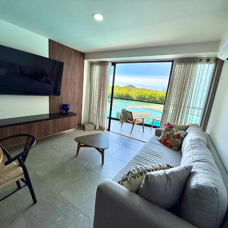 Nautilus Marina Mazatlan 216 Alberca - Three-Bedroom Apartment - 7