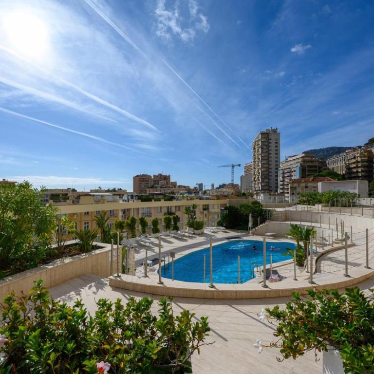 Seaview, Pool and Gym! In Monaco - Appartement 2 Chambres avec Balcon et Vue sur la Mer - 13