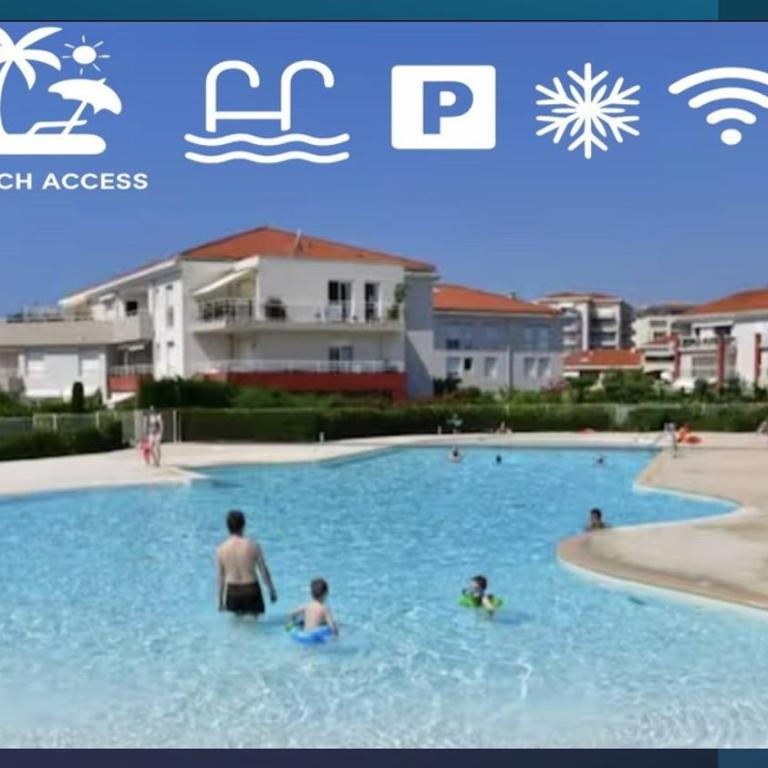 Apartment with private garden, Pool & beach 150 m - Appartement 2 Chambres - 11
