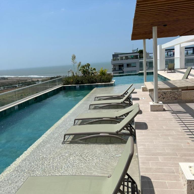 Exclusivo apartamento para descanso en Cartagena - One-Bedroom Apartment - 23